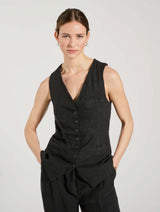Immaculate Vegan - Baukjen Tallulah Linen Waistcoat