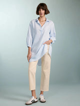 Immaculate Vegan - Baukjen Vanessa Linen Tunic | Light Blue