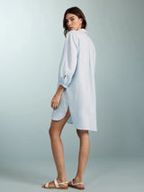 Immaculate Vegan - Baukjen Vanessa Linen Tunic | Light Blue