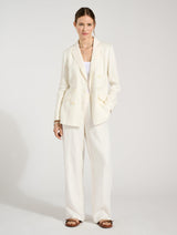 Immaculate Vegan - Baukjen Whitley Linen Blazer