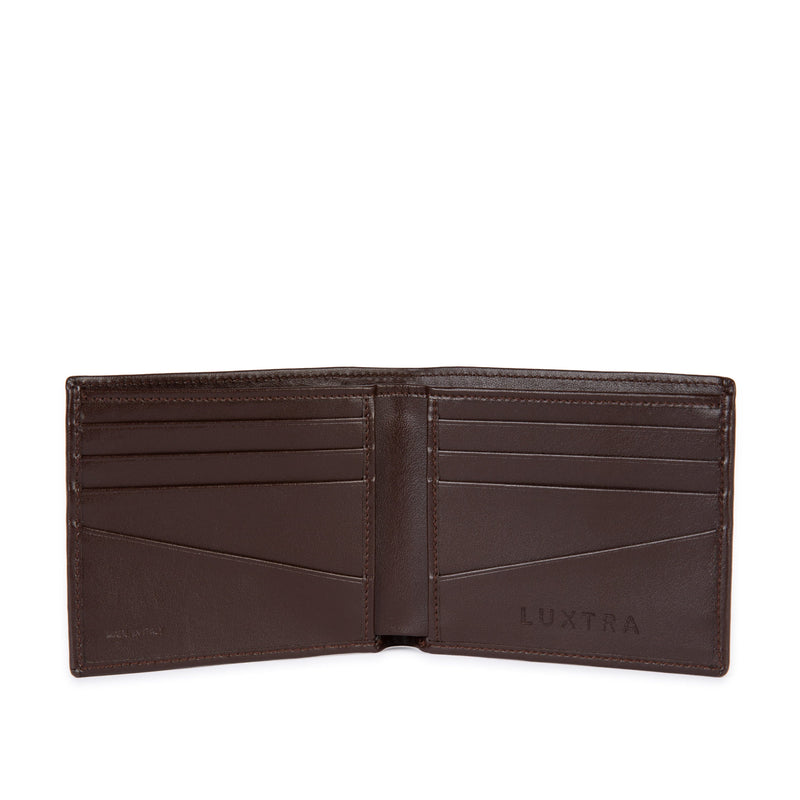 betterleather collective Brown Billfold Wallet | The Taylor Apple Skin / Brown
