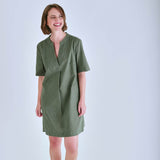 Immaculate Vegan - BIBICO Rowen Linen Tunic Dress