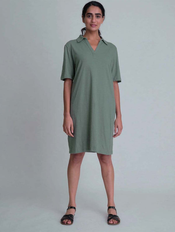 BIBICO Vera T-Shirt Dress S / Olive
