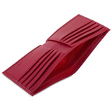 Immaculate Vegan - Watson & Wolfe Bifold Wallet in Red