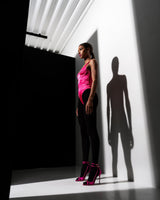 Immaculate Vegan - BIKKOU 2 am Dancing in the club - satin recyclé fuchsia