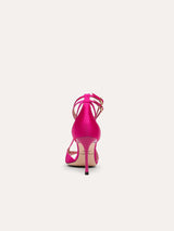 Immaculate Vegan - BIKKOU 9 pm Drinks with friends - satin recyclé fuchsia
