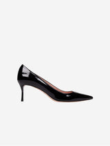 Immaculate Vegan - BIKKOU 10am Monday at the Office Vegan Leather Heels | Black UK3 / EU36 / US5