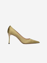 Immaculate Vegan - BIKKOU 8pm Romantic Dinner Vegan Heels | Green Recycled Satin UK3 / EU36 / US5