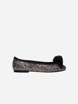Immaculate Vegan - BIKKOU 9:30am Hearing in Court Vegan Bow Flats | Recycled Glitter UK3 / EU36 / US5