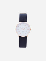 Immaculate Vegan - Votch Solar Classic Appleskin Vegan Leather Watch | Rose Gold & Black