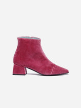 Immaculate Vegan - BLOOM DAHLIA FLAT HEELS BOOTS VELVET PINK 38