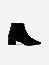 Immaculate Vegan - BLOOM DAHLIA FLAT HEELS BOOTS VELVET BLACK 41