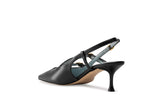 Immaculate Vegan - BLOOM ALICE SLINGBACK - BLACK