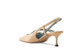 Immaculate Vegan - BLOOM ALICE SLINGBACK - ECRU