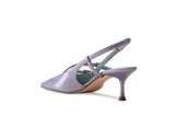 Immaculate Vegan - BLOOM ALICE SLINGBACK - IRIDESCENT VIOLET