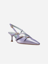 Immaculate Vegan - BLOOM ALICE SLINGBACK - IRIDESCENT VIOLET