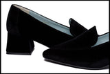 Immaculate Vegan - BLOOM IRIS MOCCASIN VELVET BLACK