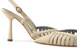 Immaculate Vegan - BLOOM LILA HIGH HEELS - ECRU