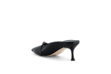Immaculate Vegan - BLOOM Sixte Apple Leather Vegan Mules | Black