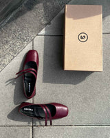 Immaculate Vegan - Bohema Cherry Mary Jane Pumps Ballerinas