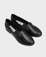 Immaculate Vegan - Bohema Lords Black Loafers made of grape leather Vegea