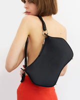 Immaculate Vegan - Bohema Noir BHMA Bag of grape-based vegan leather