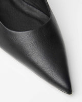 Immaculate Vegan - Bohema Siren Heels kitten heels style shoes made of grape-based vegan leather