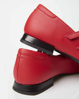 Immaculate Vegan - Bohema Strawberry Mary Jane Pumps red pumps made of grape-based vegan leather