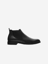Immaculate Vegan - Bohema Dean Men's Grape Leather Vegan Chelsea Boots | Black UK6 / EU39 / US7