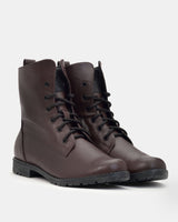 Immaculate Vegan - Bohema Women's Workers No. 2 Vegea Grape Leather  Boots | Chocolate
