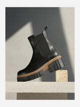 Immaculate Vegan - Prologue Shoes Luz Black Cilt Block Heel Boot (Women)