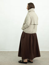 Immaculate Vegan - Protected Species Waterproof City Walker Jacket | Portland Stone