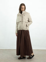 Immaculate Vegan - Protected Species Waterproof City Walker Jacket | Portland Stone