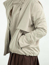 Immaculate Vegan - Protected Species Waterproof City Walker Jacket | Portland Stone