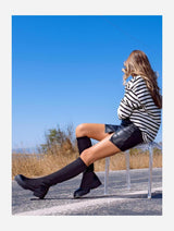 Immaculate Vegan - Prologue Shoes Bella Black Scuba Boot (Women)