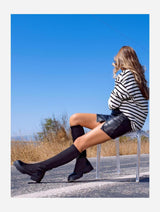 Immaculate Vegan - Prologue Shoes Bella Black Scuba Boot (Women)