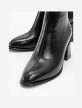 Immaculate Vegan - Prologue Shoes Alba Black Block Heel Boot (Women)