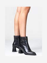 Immaculate Vegan - Prologue Shoes Alba Black Block Heel Boot (Women)