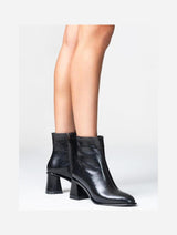 Immaculate Vegan - Prologue Shoes Alba Black Block Heel Boot (Women)