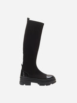 Immaculate Vegan - Prologue Shoes Bella Black Scuba Boot (Women)