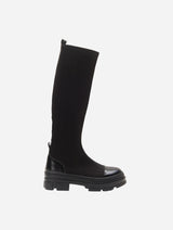 Immaculate Vegan - Prologue Shoes Bella Black Scuba Boot (Women)