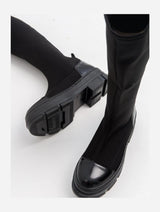 Immaculate Vegan - Prologue Shoes Bella Black Scuba Boot (Women)