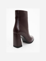 Immaculate Vegan - Prologue Shoes Jewel Burgundy High Heel Boot (Women)