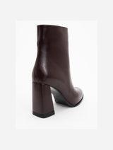 Immaculate Vegan - Prologue Shoes Jewel Burgundy High Heel Boot (Women)