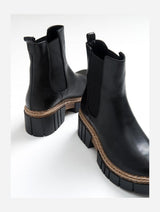 Immaculate Vegan - Prologue Shoes Luz Black Cilt Block Heel Boot (Women)