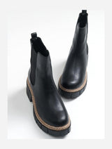 Immaculate Vegan - Prologue Shoes Luz Black Cilt Block Heel Boot (Women)