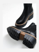 Immaculate Vegan - Prologue Shoes Luz Black Cilt Block Heel Boot (Women)