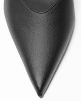 Immaculate Vegan - Bohema Kitten Heels Black pointy toe pumps