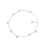 Immaculate Vegan - BLOOMTINE "Where There Is Love, There Is Magic" Sterling Silver Heart Bracelet | Silver