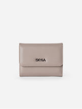 Immaculate Vegan - SKYLA Eli Vegan Leather Wallet | Stone Grey